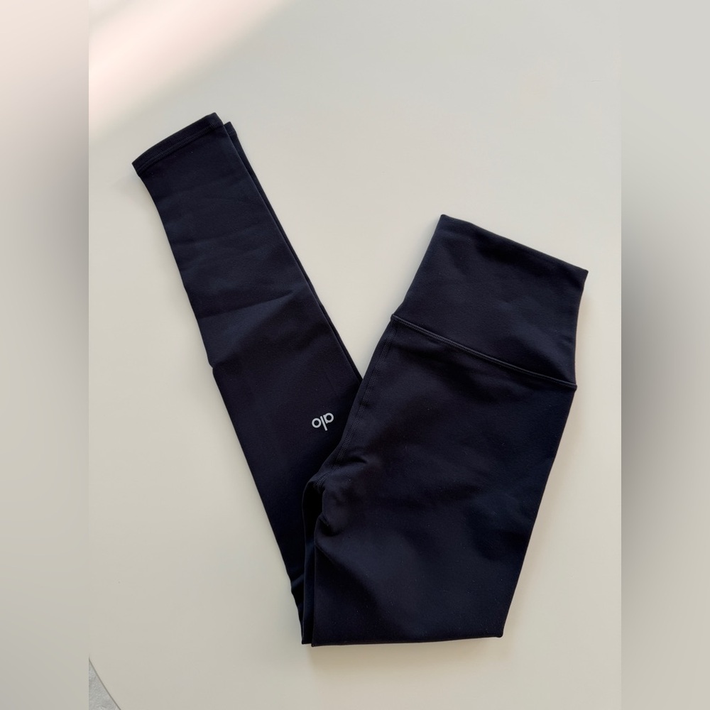 ALO Yoga High-Waist Airbrush Legging Black Full Length